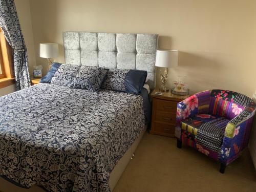Voodi või voodid majutusasutuse Cairnryan Bed and Breakfast toas