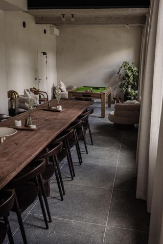 Zona de estar de Guesthouse Just Be Mine