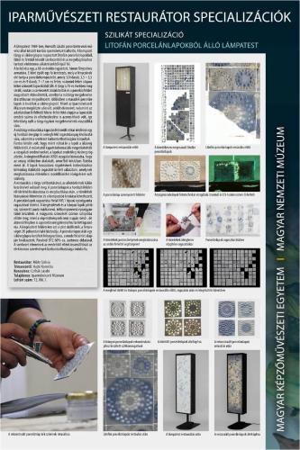 a page of a magazine with a article on a collage at Hagyományőrző és múltidéző porta in Báta