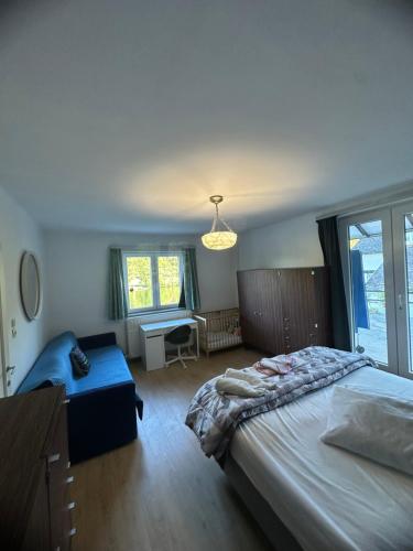Una cama o camas en una habitación de Le Paradis Mosan