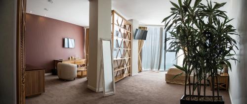 Koupelna v ubytování Boutique Hotel Portofino