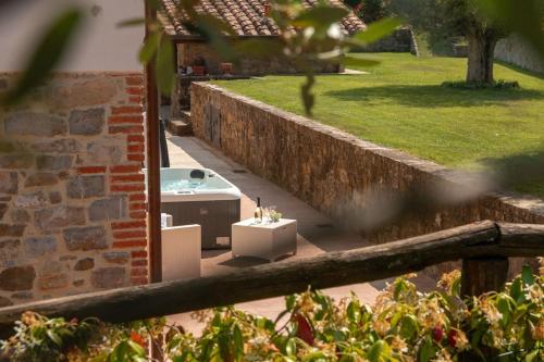 Zahrada ubytování Appartamento in Villa con Jacuzzi
