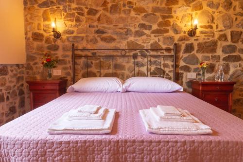 Postel nebo postele na pokoji v ubytování Appartamento in Villa con Jacuzzi