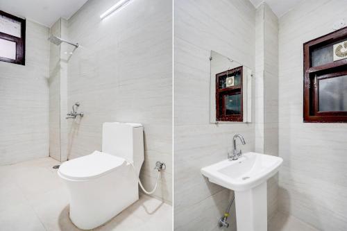 Koupelna v ubytování Hotel O Anmol Residency