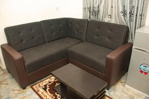 Posezení v ubytování Jeron Apartment, Bariga