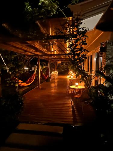 Kawasan patio atau luaran di Villa Encanto Ecolodge