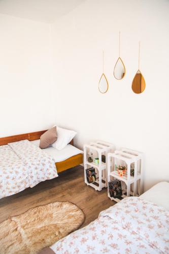 Postel nebo postele na pokoji v ubytování House Duzi