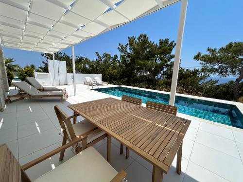 Πισίνα στο ή κοντά στο serene villas