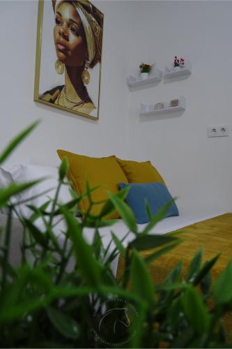 Ένα ή περισσότερα κρεβάτια σε δωμάτιο στο Apartamento Asis