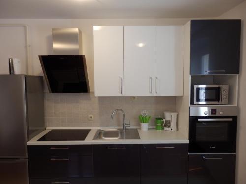 Η κουζίνα ή μικρή κουζίνα στο Apartment Pula Center