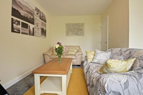 Et opholdsområde på Peasholm Penthouse, Scarborough