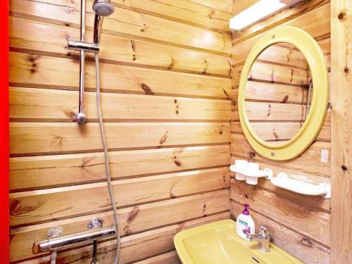 Koupelna v ubytování 6 person holiday home in Bindslev-By Traum
