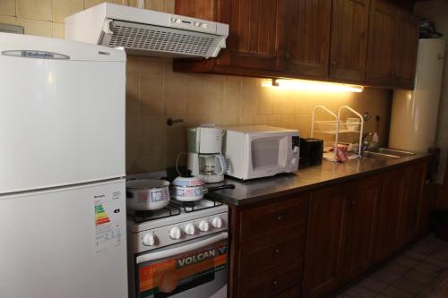 Η κουζίνα ή μικρή κουζίνα στο Apart Manantial del Valle