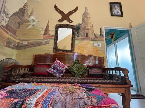 Katil atau katil-katil dalam bilik di Chill Out Village