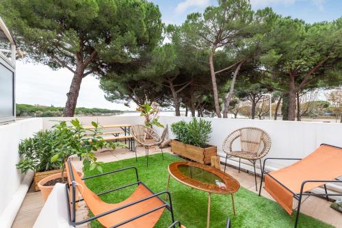 Lovely terrace apartment in LGM