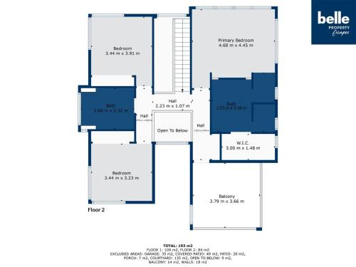 a floor plan of a house at 48 Boardrider Crescent in Marcoola