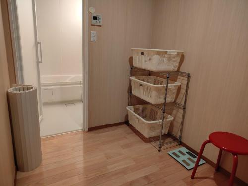 Koupelna v ubytování Morita-ya Japanese style inn KingyoーVacation STAY 62437