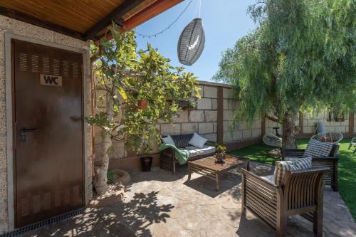 Κήπος έξω από το Casa Abuelo Manuel