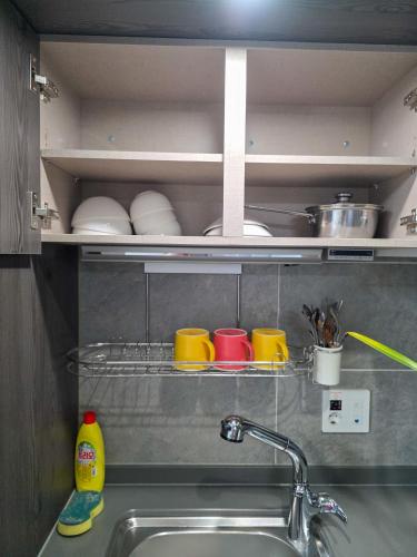 Dapur atau dapur kecil di Icheon Hotel Hutis