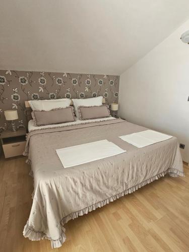 Ένα ή περισσότερα κρεβάτια σε δωμάτιο στο Apartments Sole