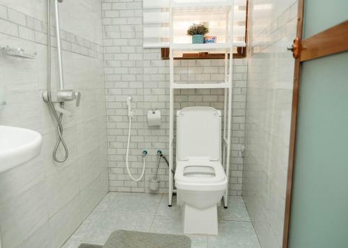 Koupelna v ubytování Ma-xels Home Family Suite