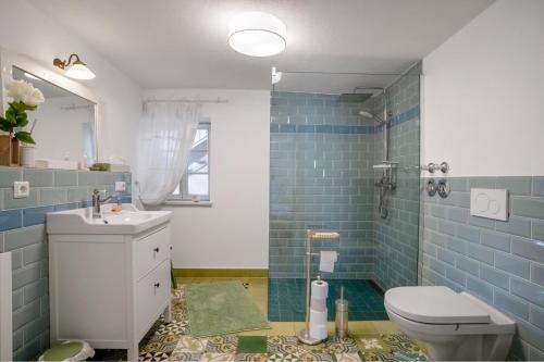 Koupelna v ubytování Ferienwohnung St Georg
