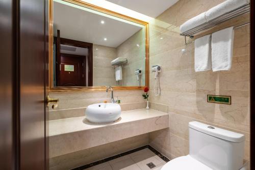 Ένα μπάνιο στο 瑞轩国际酒店