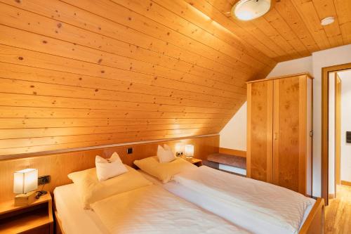 Postel nebo postele na pokoji v ubytování Haus Bachmatt
