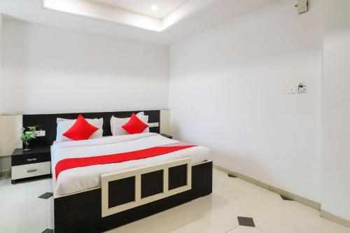 Katil atau katil-katil dalam bilik di Hotel O Sun And Shine
