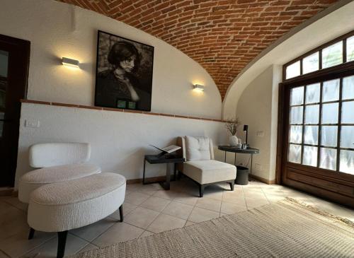 Ruang duduk di Casa Designo