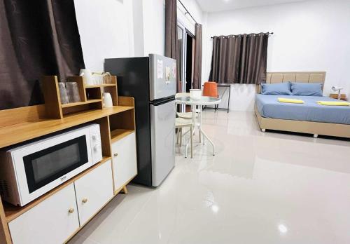 Posezení v ubytování บ้านแพง