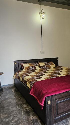 Postel nebo postele na pokoji v ubytování Eagle Farmstay