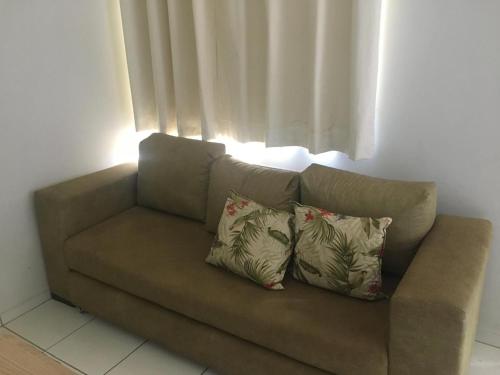 Condomínio residencial Caldas Novas flatにあるシーティングエリア
