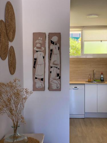 Η κουζίνα ή μικρή κουζίνα στο Thegoldsand Cala Salions Tossa de Mar