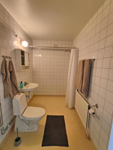 Koupelna v ubytování Katrineholm Longstay - Cosy 2 room apartment near the train station
