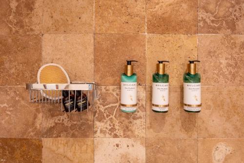 Ένα μπάνιο στο Les Bungalows