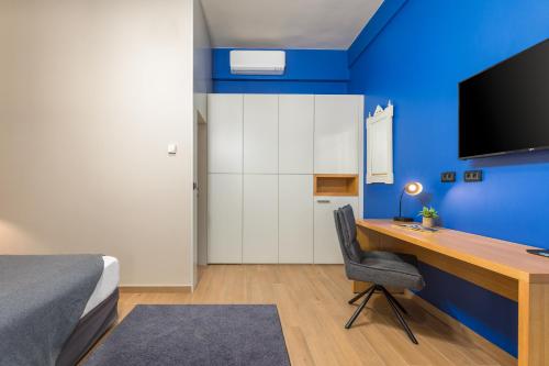 Μια τηλεόραση ή/και κέντρο ψυχαγωγίας στο Rooms Alla Beccaccia