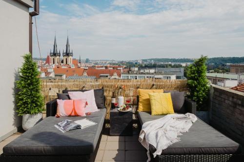 Prague Days - Cozy Studio with Rooftop Terrace in hip Letná
