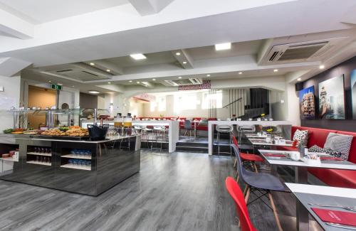 Restaurace v ubytování Leonardo Boutique Hotel Barcelona Sagrada Familia