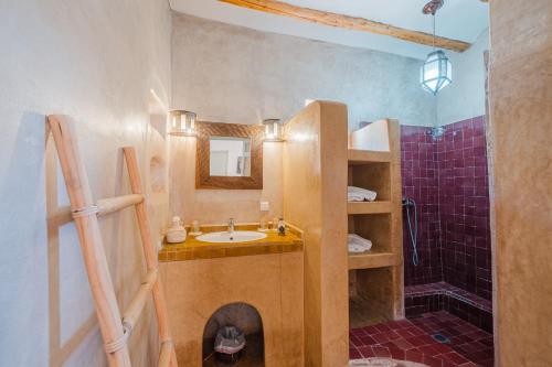 Bilik mandi di Villa Dar 55 - Berber House