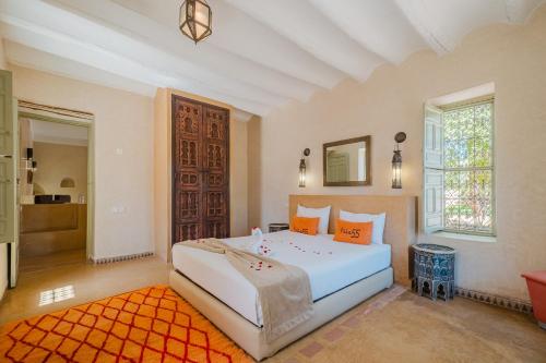 Katil atau katil-katil dalam bilik di Villa Dar 55 - Berber House