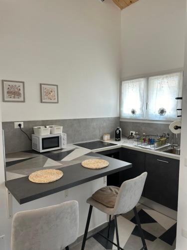 Dapur atau dapur kecil di la piazzetta sul mare