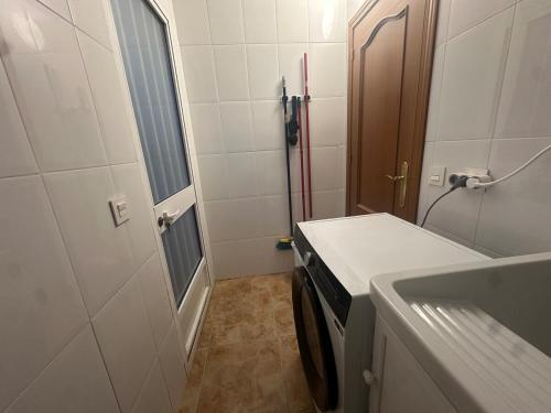 Koupelna v ubytování Morada Real