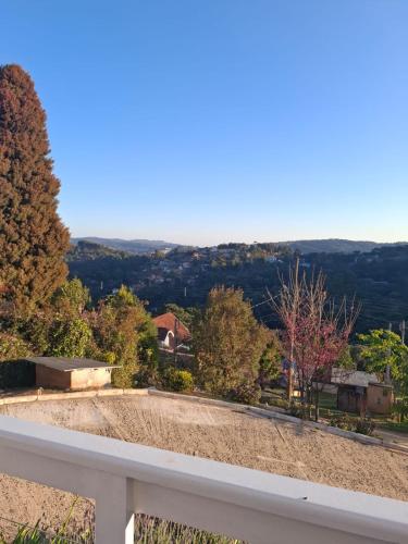 a view from the roof of a house at Pousada Casa Pinha em Campos do Jordão in Campos do Jordão