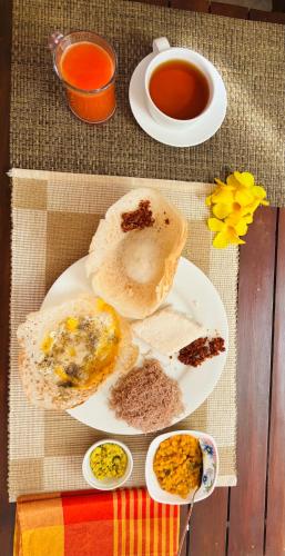 Mad på bed and breakfast-stedet eller i nærheden