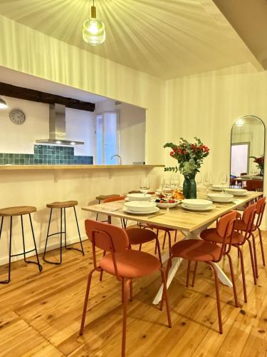 Dapur atau dapur kecil di Le Playground - T4 Carcassonne