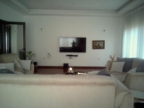 TV a/nebo společenská místnost v ubytování La Casa Modesta