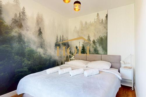 Postel nebo postele na pokoji v ubytování Holi Resort