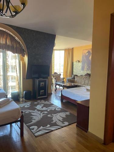 hotel amberにあるベッド