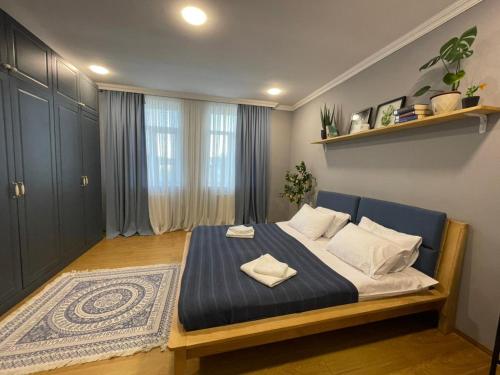 Postel nebo postele na pokoji v ubytování ,,Demes's House'' - დემეს სახლი